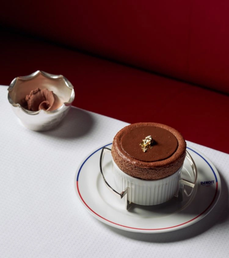 soufflé au chocolat